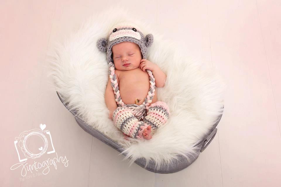 Crochet Pattern for Chunky Monkey Sock Monkey Hat | Crochet Hat Pattern | Hat Crocheting Pattern | DIY Written Crochet Instructions