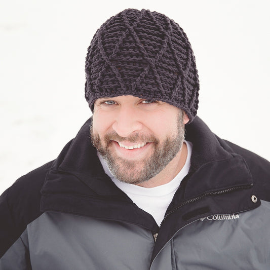 Crochet Pattern for Reversible Harlequin Beanie | Crochet Hat Pattern | Hat Crocheting Pattern | DIY Written Crochet Instructions
