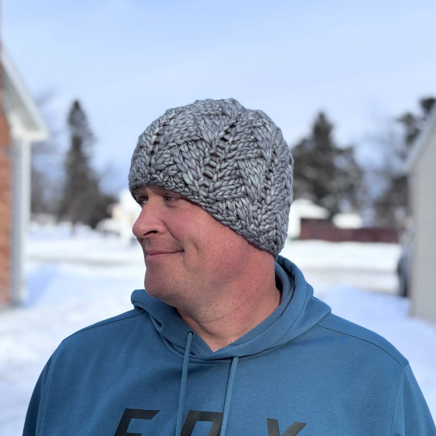 KNIT Pattern for Convergence Beanie | Knit Hat Pattern | Hat Knitting Pattern | DIY Written Knit Instructions