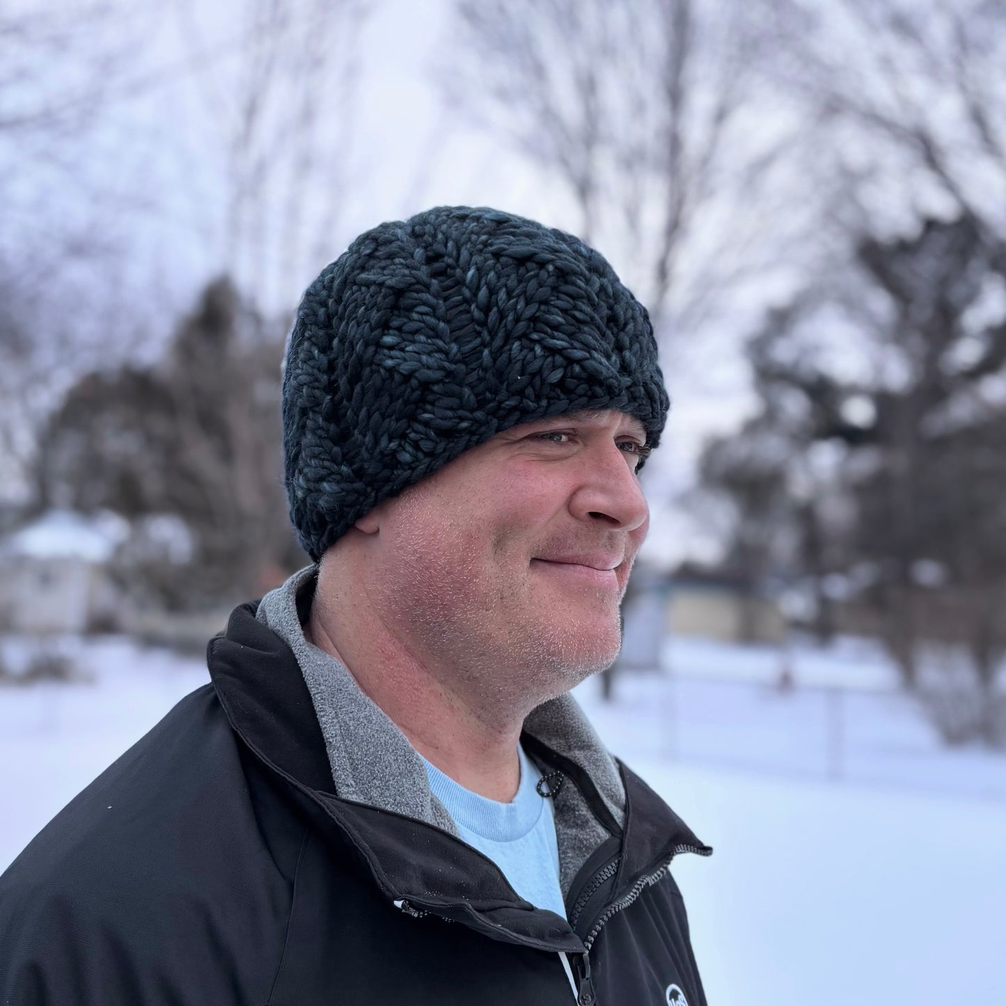 KNIT Pattern for Convergence Beanie | Knit Hat Pattern | Hat Knitting Pattern | DIY Written Knit Instructions