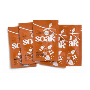 Soak Wash | Sample Size MiniSoak | Assorted Fragrances | 5 mL Single Use | Gentle No-Rinse Laundry Soap
