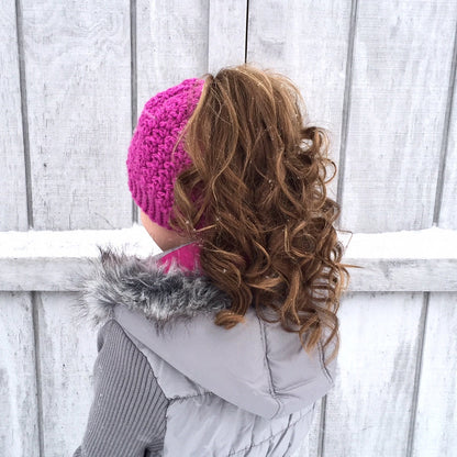Crochet Pattern for Kaycee Ponytail or Messy Bun Beanie Hat (DIY Tutorial) | Crochet Hat Pattern | Hat Crocheting Pattern | DIY Written Crochet Instructions