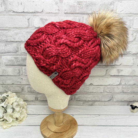 KNIT Pattern for Northland Beanie | Knit Hat Pattern | Hat Knitting Pattern | DIY Written Knit Instructions