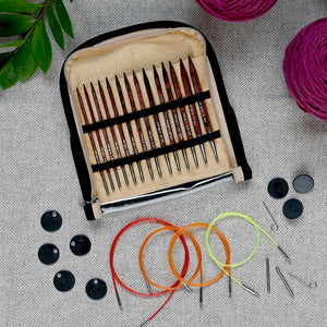 Knitter's Pride 4.5" Interchangeable Circular Needle Set Deluxe | Symfonie Cubics