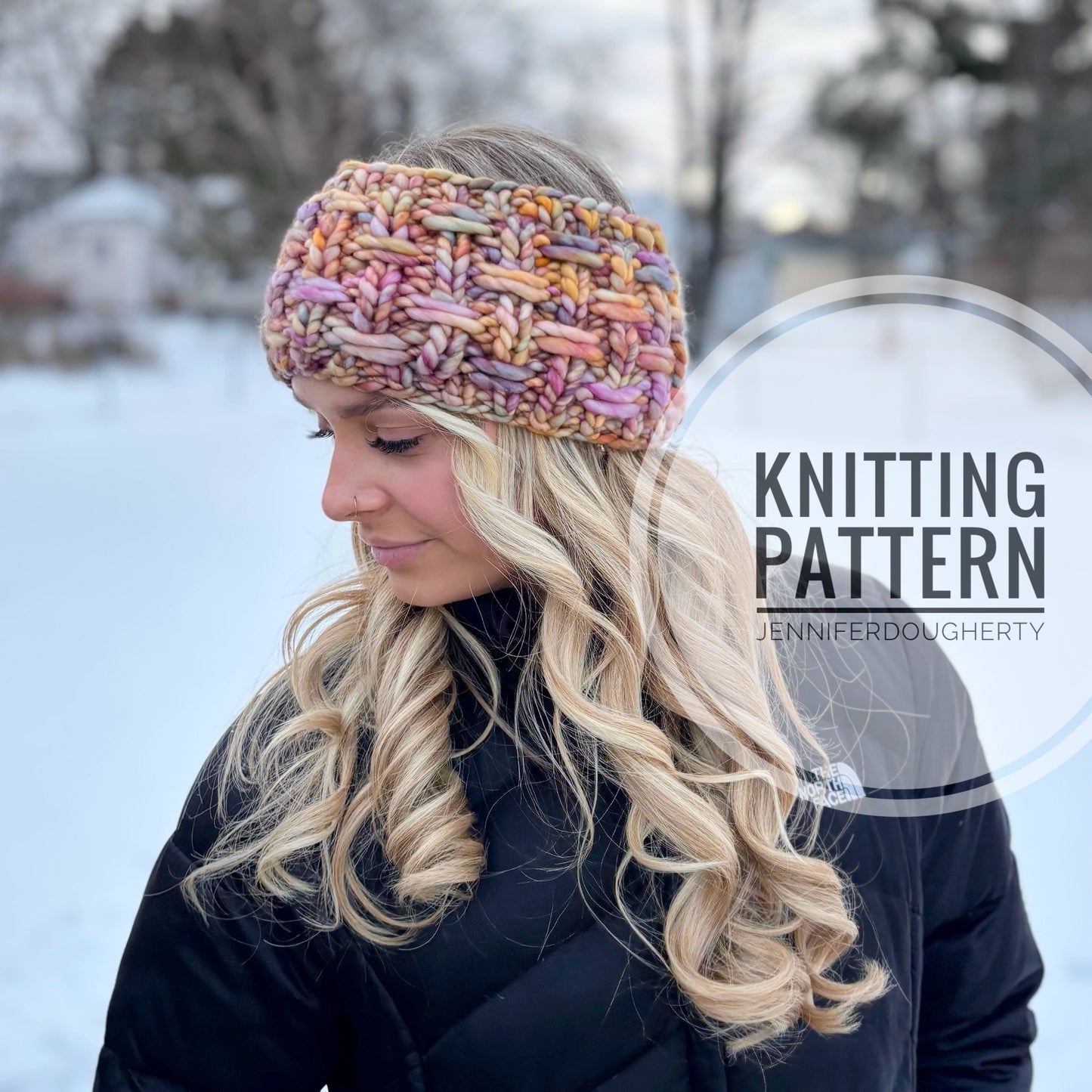 KNIT Pattern for Wicker Weave Headband | Knitting Pattern PDF Instructions | DIY Written Tutorial | Ear Warmer Knitting Pattern | Knit Pattern