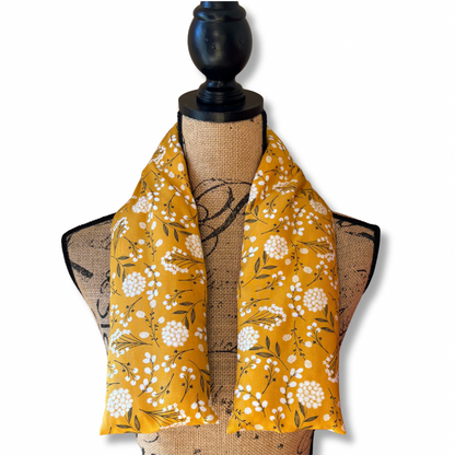 Neck Wrap | Jasmine Rice Filling | Handmade Therapy Pack | Use Hot or Cold | Various Options | Luxury Gift