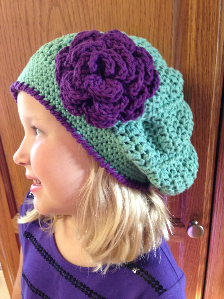 Crochet Pattern for Samantha Slouch Hat | Crochet Hat Pattern | Hat Crocheting Pattern | DIY Written Crochet Instructions