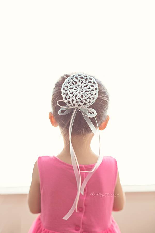 Crochet Pattern for Ballerina Bun Cover | Crochet Ballerina Bun Cover Pattern | Bun Cover Crocheting Pattern | DIY Written Crochet Instructions