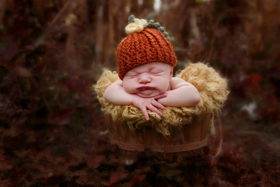 Crochet Pattern for Pumpkin Beanie | Crochet Hat Pattern | Hat Crocheting Pattern | DIY Written Crochet Instructions