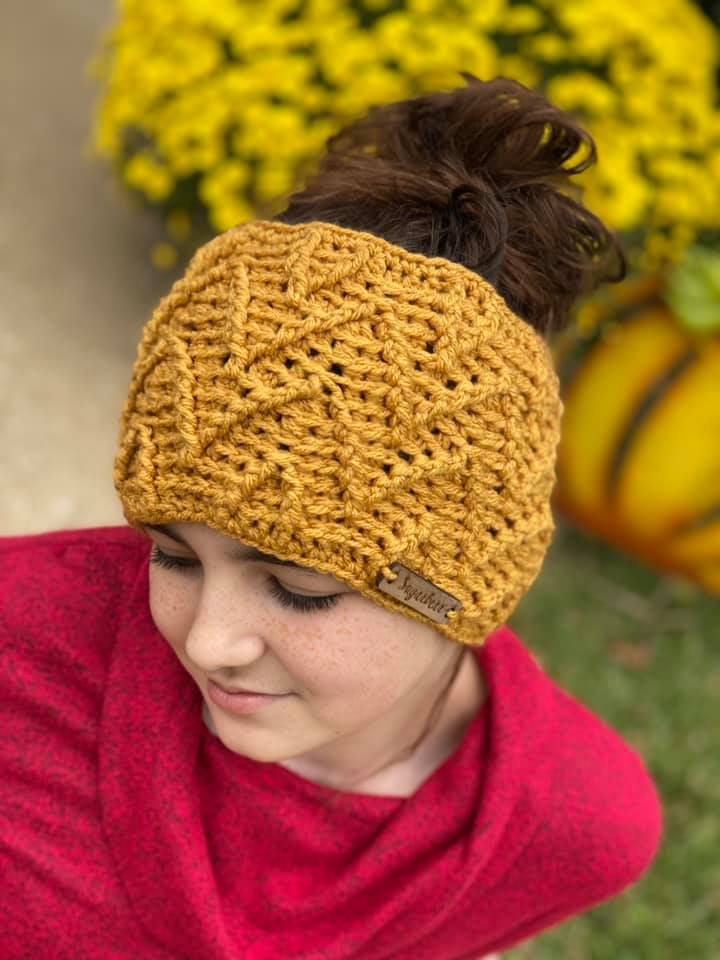 Crochet Pattern for Denali Ear Warmer | Crochet Headband Pattern | Ear Warmer Crocheting Pattern | DIY Written Crochet Instructions