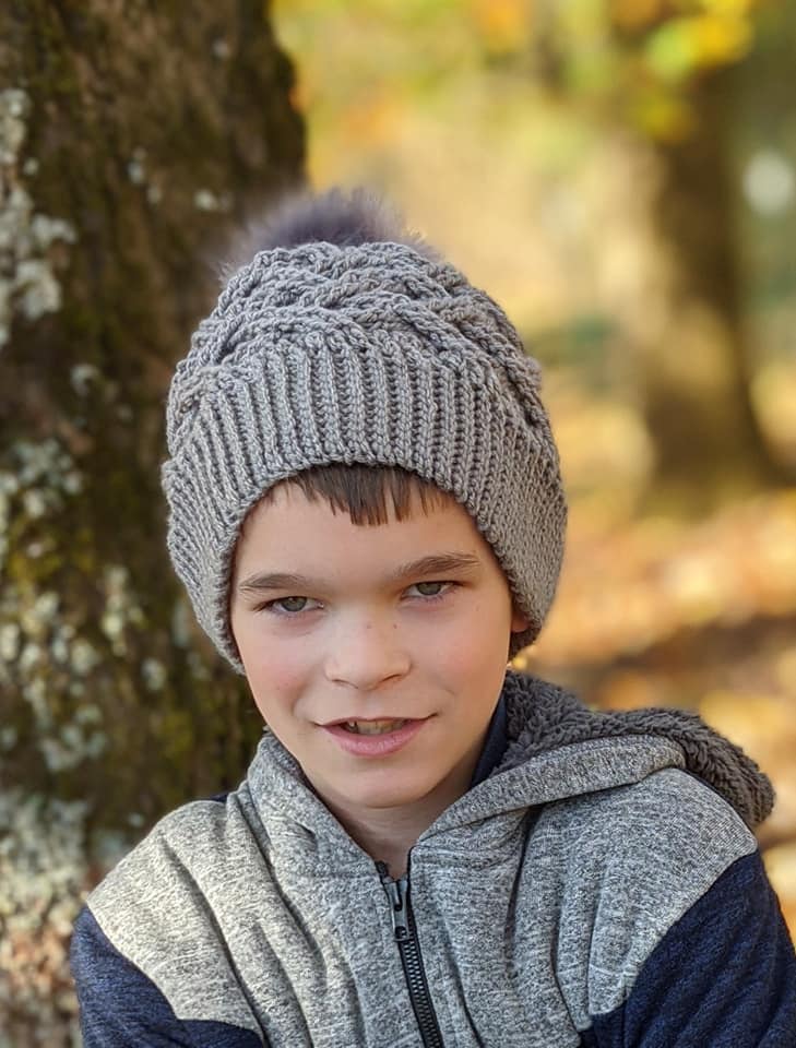 Crochet Pattern for Arctic Weave Slouch | Crochet Hat Pattern | Hat Crocheting Pattern | DIY Written Crochet Instructions
