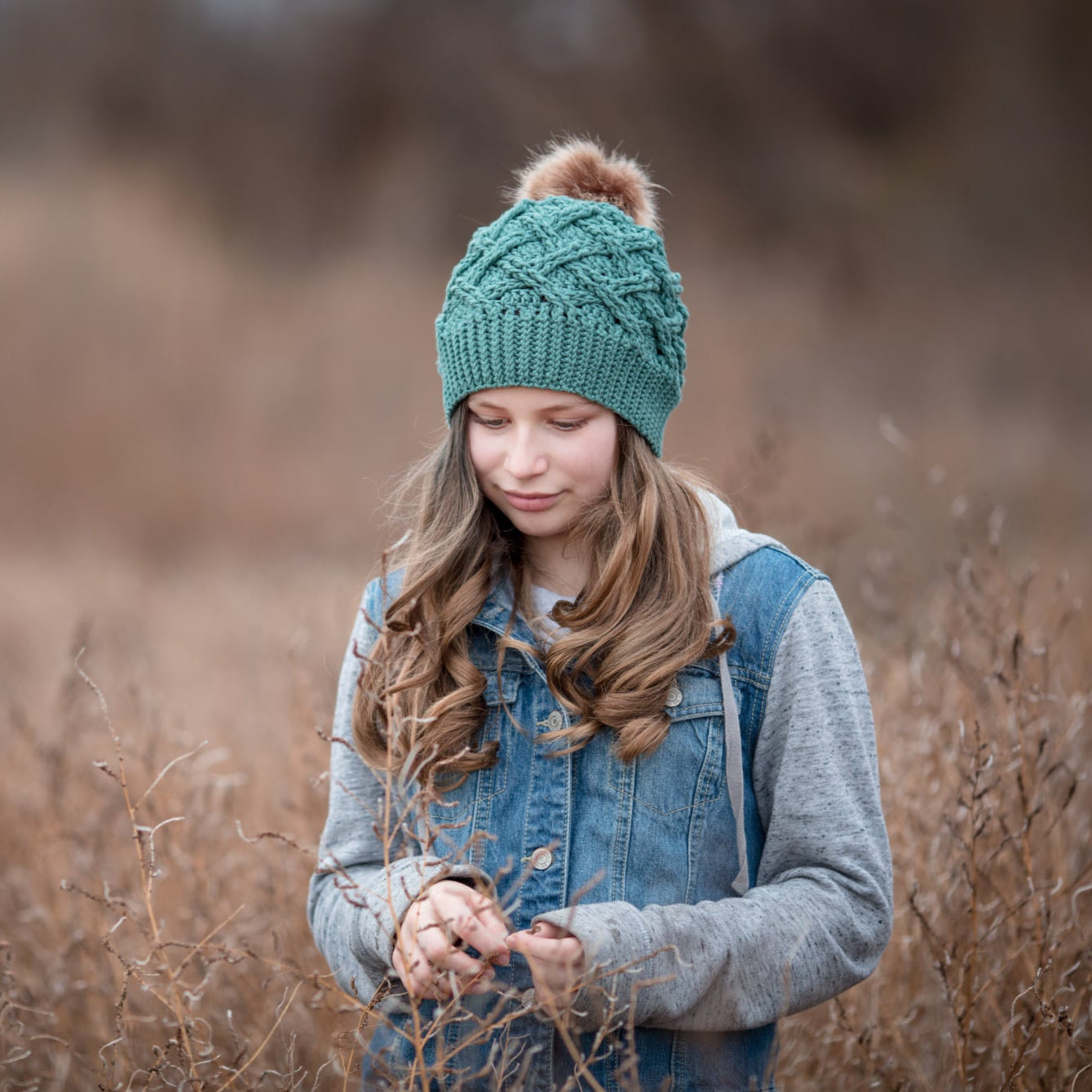 Crochet Pattern for Arctic Weave Slouch | Crochet Hat Pattern | Hat Crocheting Pattern | DIY Written Crochet Instructions