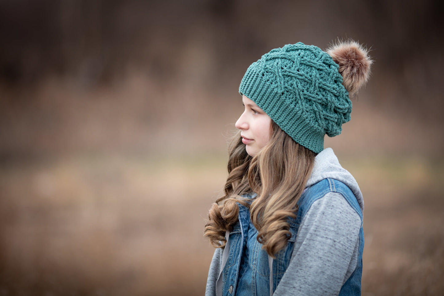 Crochet Pattern for Arctic Weave Slouch | Crochet Hat Pattern | Hat Crocheting Pattern | DIY Written Crochet Instructions