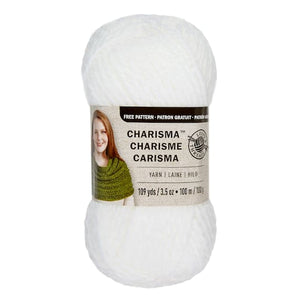 YARN:  Lot of 3 Skeins (per bag) Loops & Threads Charisma #5 Bulky Weight Yarn (multiple colors available)