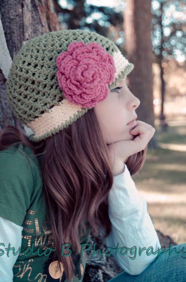 Crochet Pattern for Ainsley Hat | Crochet Hat Pattern | Hat Crocheting Pattern | DIY Written Crochet Instructions