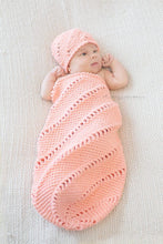 Load image into Gallery viewer, Crochet Pattern for Pinwheel Baby Cocoon | Crochet Snuggle Sack Pattern | Baby Cocoon Crocheting Pattern | DIY Written Crochet Instructions
