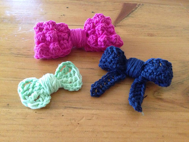 Crochet Pattern for Crochet Bow Pattern Pack | Crochet Hat Pattern | Hat Crocheting Pattern | DIY Written Crochet Instructions