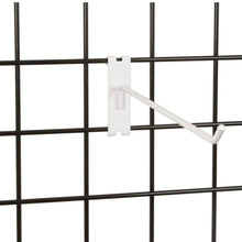 Load image into Gallery viewer, RETAIL DISPLAY:  (Qty 24) White 4&quot; Grid Wall Peg Hooks
