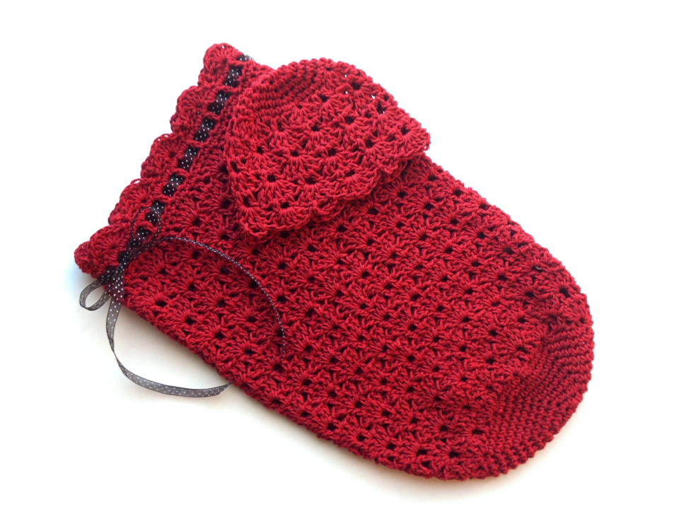 Crochet Pattern for Savannah Baby Cocoon | Crochet Snuggle Sack Pattern | Baby Cocoon Crocheting Pattern | DIY Written Crochet Instructions