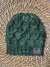 Load image into Gallery viewer, KNIT Pattern for Entangled Beanie | Knit Hat Pattern | Hat Knitting Pattern | DIY Written Knit Instructions
