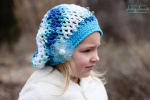 Load image into Gallery viewer, Crochet Pattern for Ainsley Hat | Crochet Hat Pattern | Hat Crocheting Pattern | DIY Written Crochet Instructions

