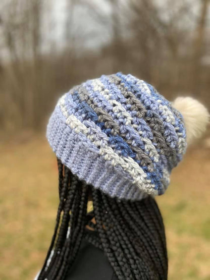 Crochet Pattern for Cobblestone Slouch | Crochet Hat Pattern | Hat Crocheting Pattern | DIY Written Crochet Instructions