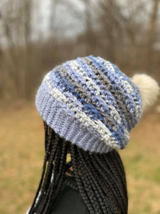 Crochet Pattern for Cobblestone Slouch | Crochet Hat Pattern | Hat Crocheting Pattern | DIY Written Crochet Instructions