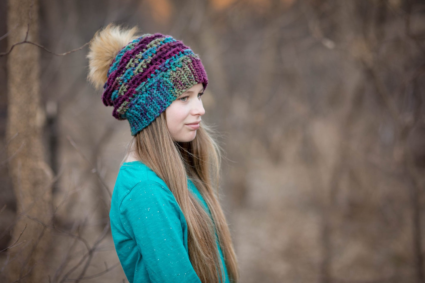 Crochet Pattern for Cobblestone Slouch | Crochet Hat Pattern | Hat Crocheting Pattern | DIY Written Crochet Instructions