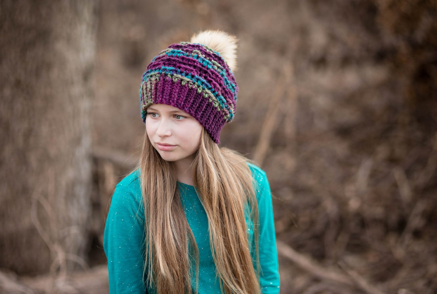 Crochet Pattern for Cobblestone Slouch | Crochet Hat Pattern | Hat Crocheting Pattern | DIY Written Crochet Instructions