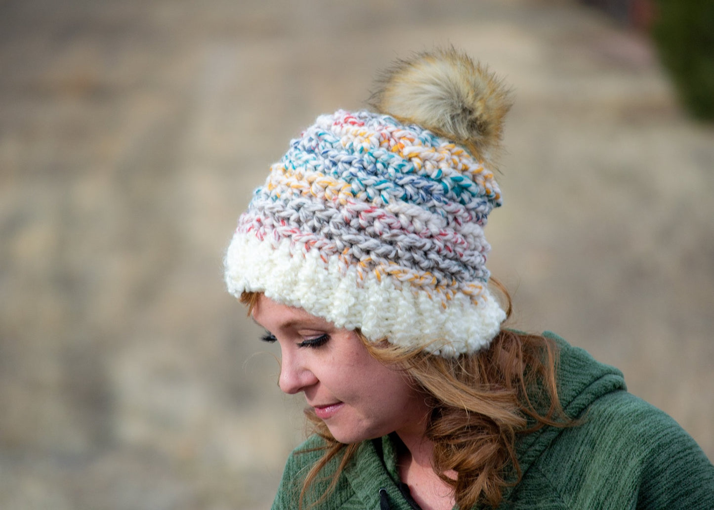 Crochet Pattern for Cobblestone Slouch | Crochet Hat Pattern | Hat Crocheting Pattern | DIY Written Crochet Instructions