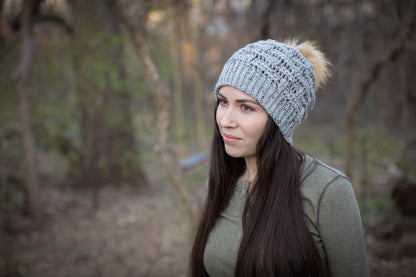 Crochet Pattern for Winter Weave Slouch | Crochet Hat Pattern | Hat Crocheting Pattern | DIY Written Crochet Instructions