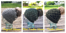 Load image into Gallery viewer, Crochet Pattern for Mini Tundra Weave Slouch | Crochet Hat Pattern | Hat Crocheting Pattern | DIY Written Crochet Instructions
