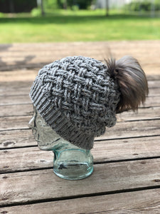 Crochet Pattern for Mini Tundra Weave Slouch | Crochet Hat Pattern | Hat Crocheting Pattern | DIY Written Crochet Instructions