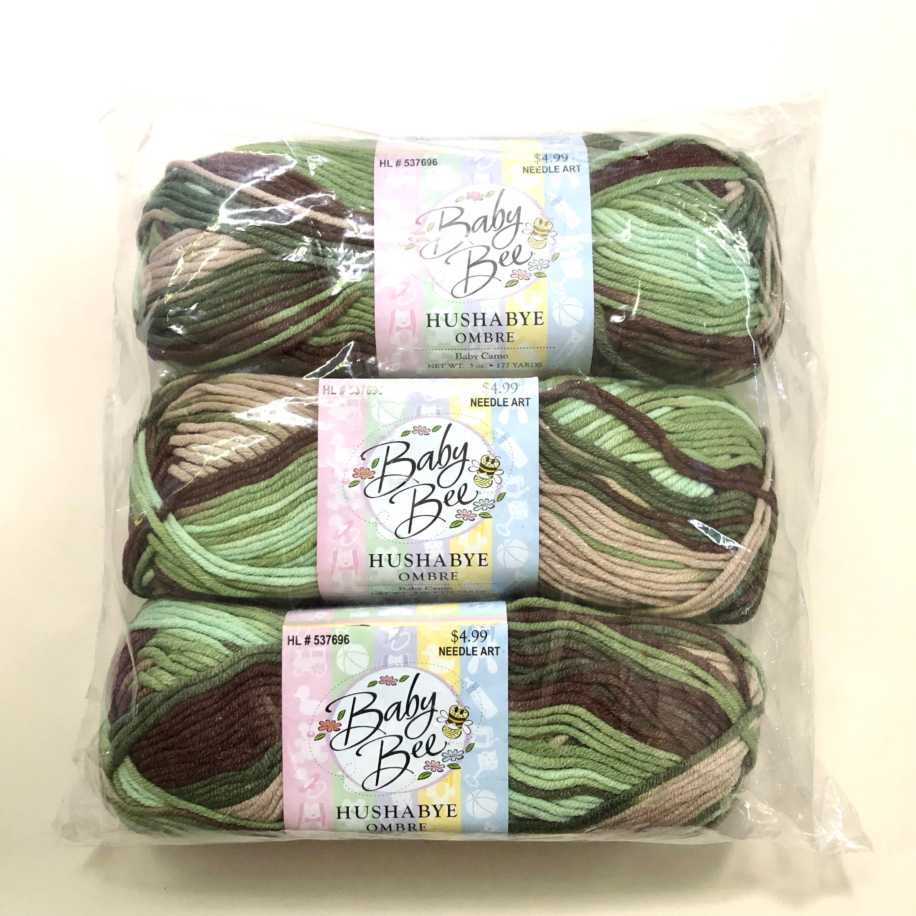 YARN (DISCONTINUED): Lot of 3 skeins (per bag) Hobby Lobby Baby