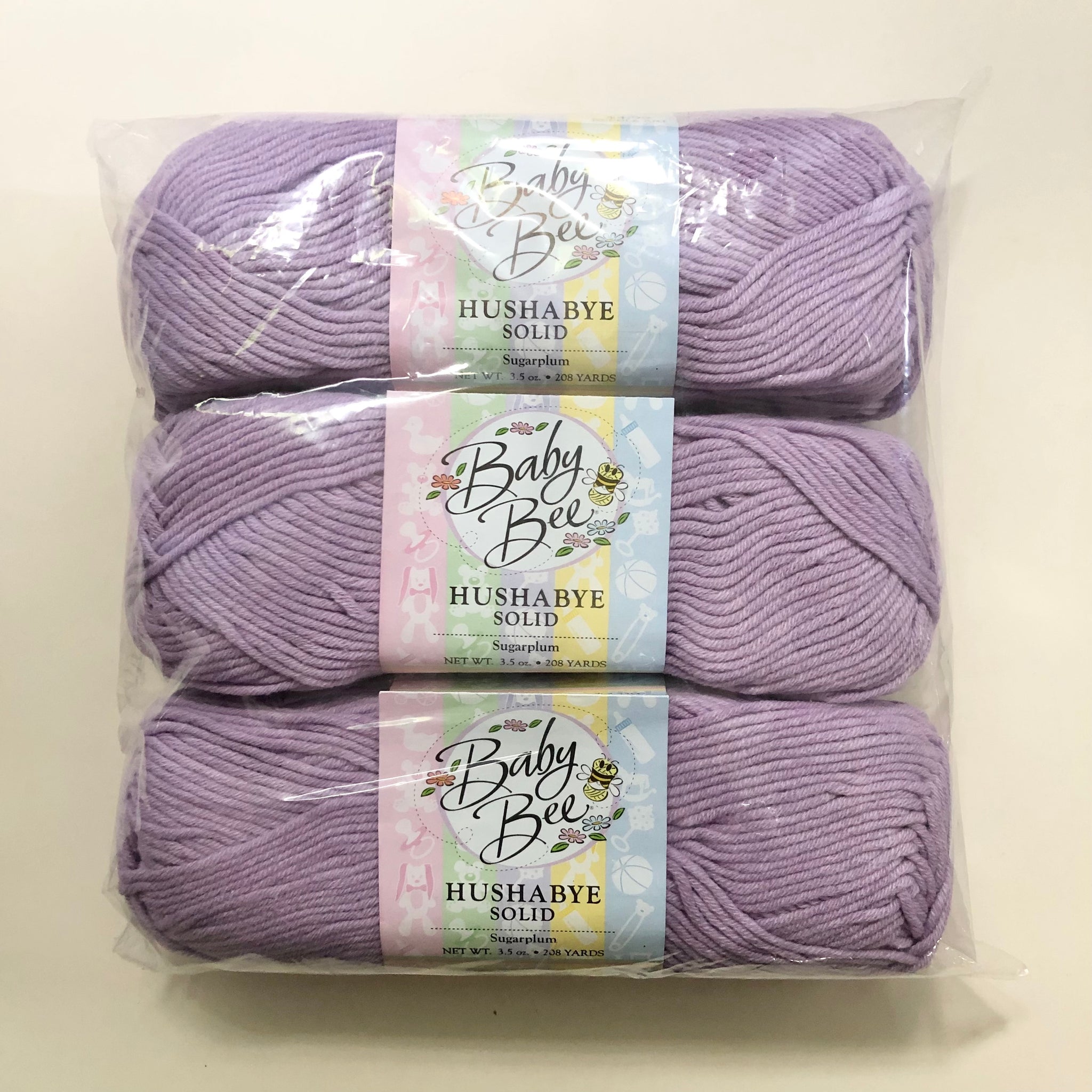 Lot of 5 Rolls of Baby Bee Yarn - Color Babys Blue - Dutch Goat