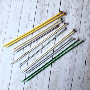 TOOLS:  Vintage Lot of Knitting Needles | Vintage Knitting Supplies | Straight Knitting Needles