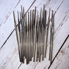 Load image into Gallery viewer, TOOLS:  Vintage Lot of Steel Crochet Hooks | Vintage Crochet Hooks
