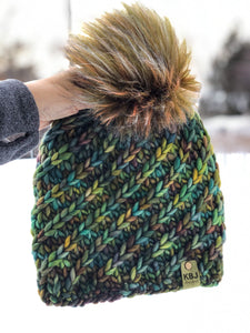 KNIT Pattern for Convolution Beanie | Knit Hat Pattern | Hat Knitting Pattern | DIY Written Knit Instructions