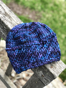 KNIT Pattern for Alpine Twist Beanie | Knit Hat Pattern | Hat Knitting Pattern | DIY Written Knit Instructions