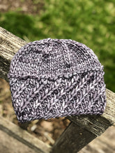 Load image into Gallery viewer, KNIT Pattern for Alpine Twist Beanie | Knit Hat Pattern | Hat Knitting Pattern | DIY Written Knit Instructions
