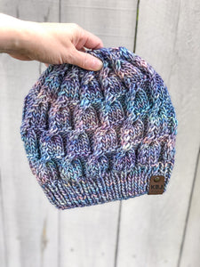 KNIT Pattern for Nolita Slouch | Knit Hat Pattern | Hat Knitting Pattern | DIY Written Knit Instructions