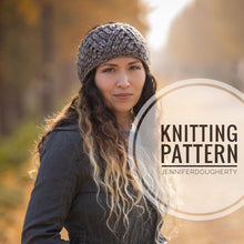 Load image into Gallery viewer, KNIT Pattern for Divergent Headband | Knitting Pattern PDF Instructions | DIY Written Tutorial | Ear Warmer Knitting Pattern | Knit Pattern
