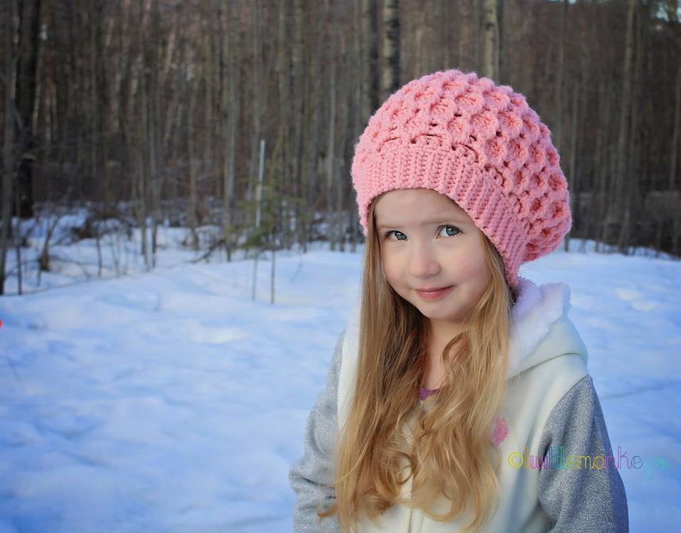 Crochet Pattern for Chunky Honeycomb Ridges Slouch Hat | Crochet Hat Pattern | Hat Crocheting Pattern | DIY Written Crochet Instructions