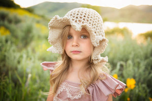 Crochet Pattern for Ava Sun Hat | Crochet Hat Pattern | Hat Crocheting Pattern | DIY Written Crochet Instructions