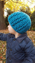Load image into Gallery viewer, Crochet Pattern for Chunky Double Cable Beanie | Crochet Hat Pattern | Hat Crocheting Pattern | DIY Written Crochet Instructions
