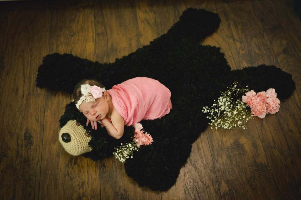 Crochet Pattern for Faux Bear Skin Nursery Rug or Photo Prop (DIY Tutorial) | Crochet Nursery Bear Rug Pattern | Bear Rug Crocheting Pattern | DIY Written Crochet Instructions