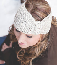Load image into Gallery viewer, Crochet Pattern for Aurora Ear Warmer | Crochet Headband Pattern | Ear Warmer Crocheting Pattern | DIY Written Crochet Instructions
