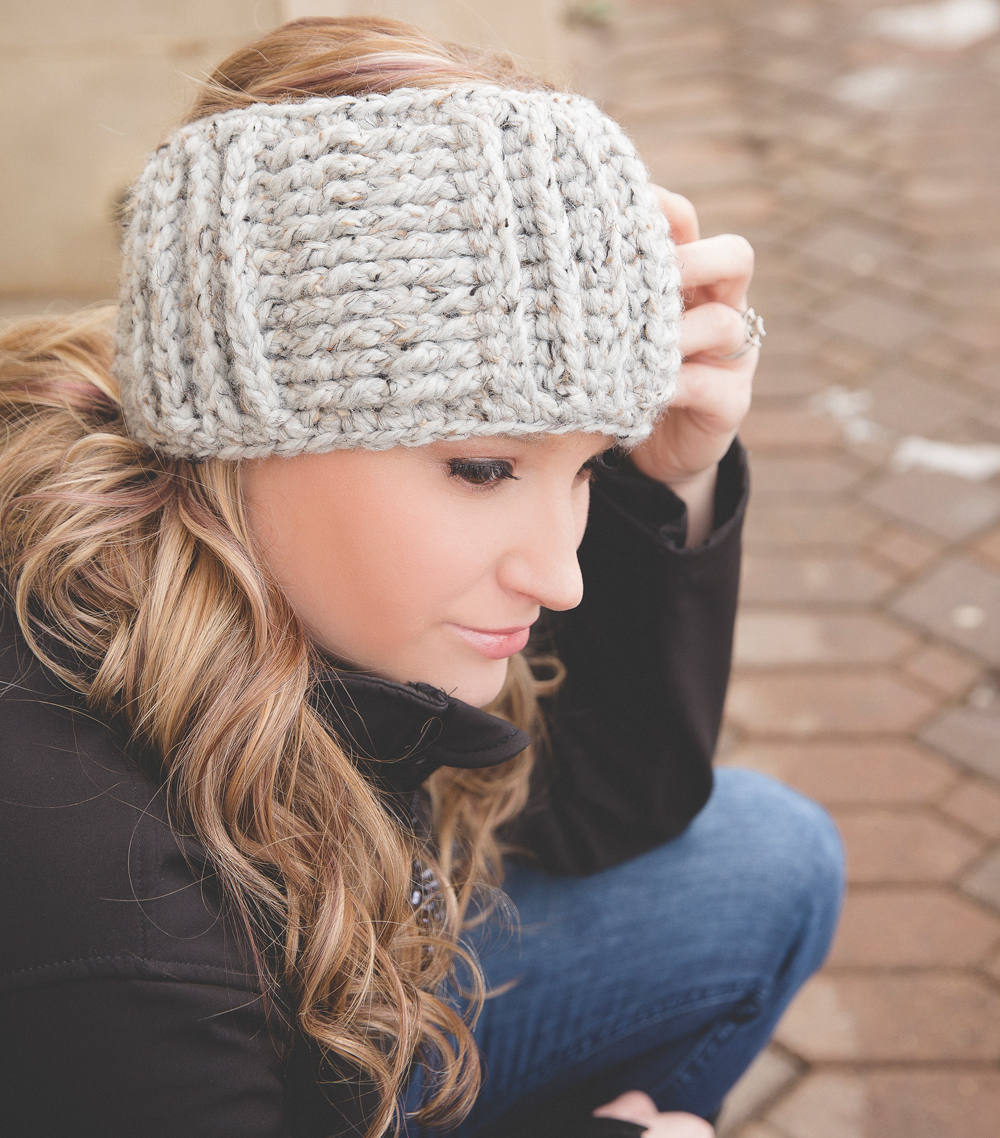 Crochet Pattern for Ridgeline Ear Warmer | Crochet Headband Pattern | Ear Warmer Crocheting Pattern | DIY Written Crochet Instructions