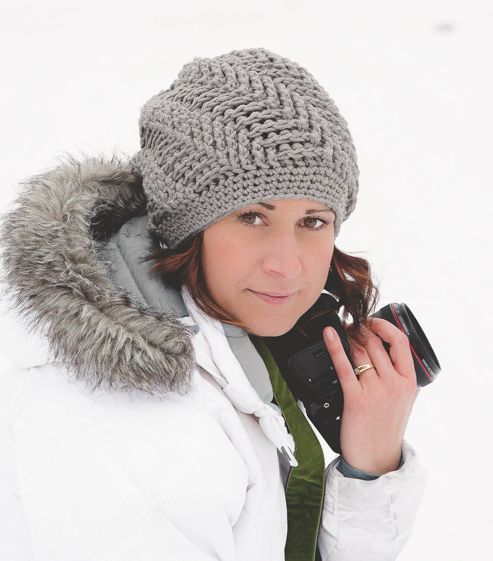 Crochet Pattern for Chunky Herringbone Slouch Hat | Crochet Hat Pattern | Hat Crocheting Pattern | DIY Written Crochet Instructions