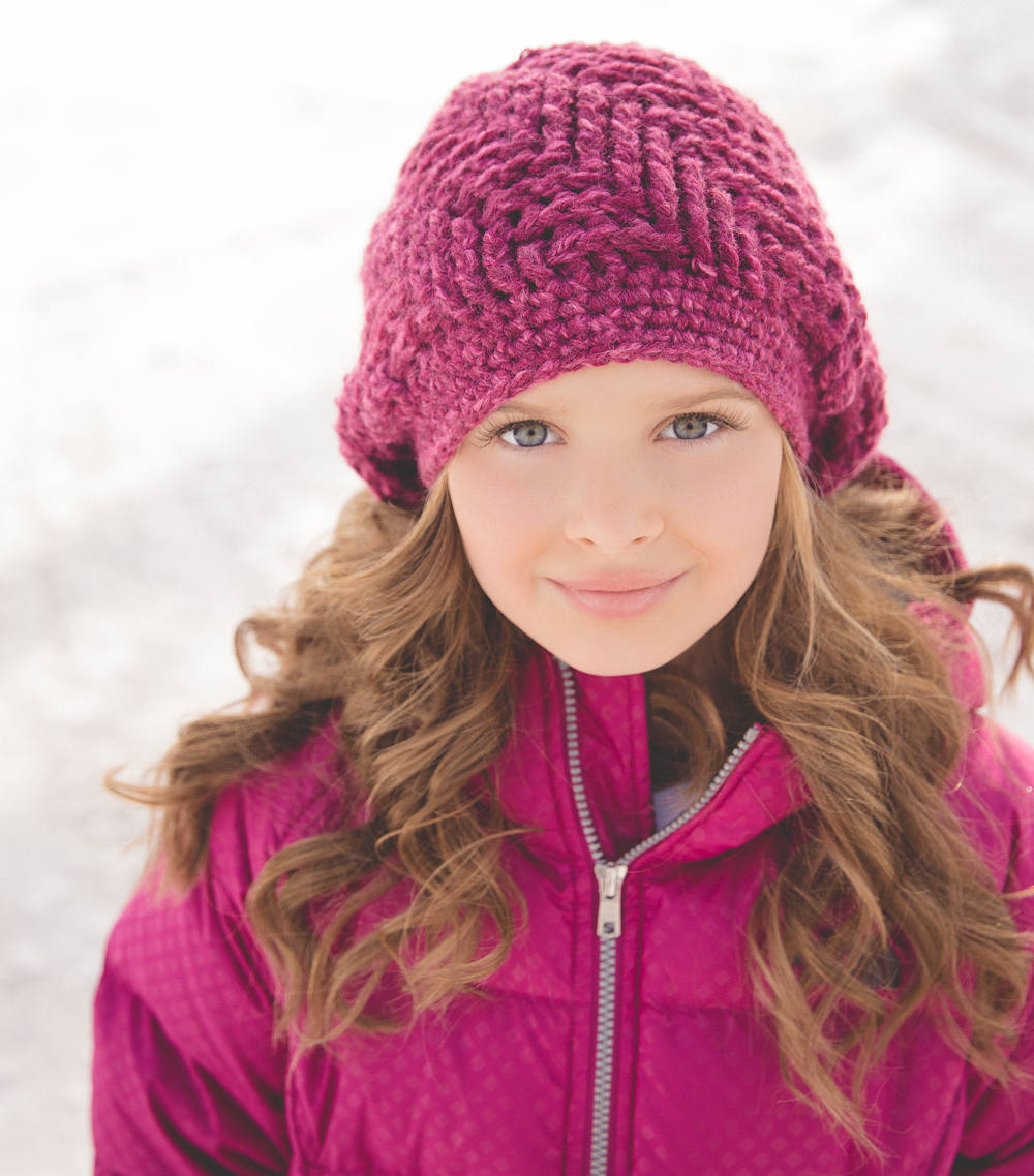 Crochet Pattern for Chunky Herringbone Slouch Hat | Crochet Hat Pattern | Hat Crocheting Pattern | DIY Written Crochet Instructions